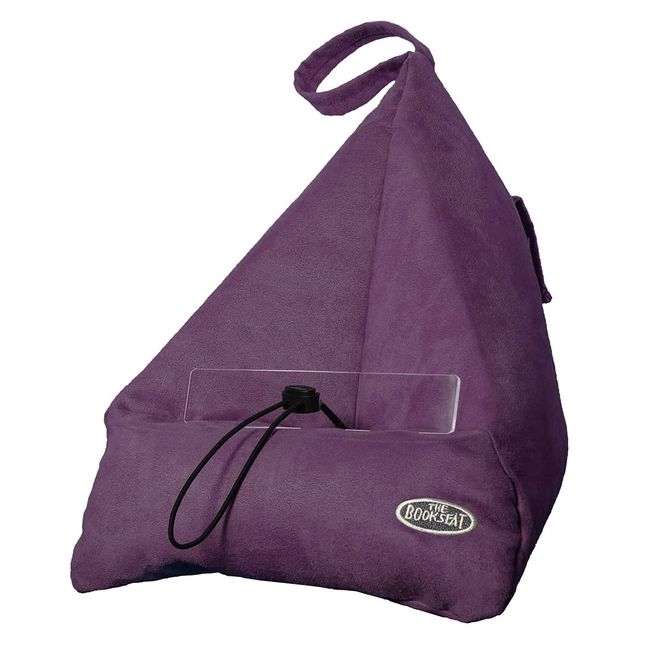 The Book Seat - Aubergine Purple - The Most Comfortable Way to Read, Hands Free!