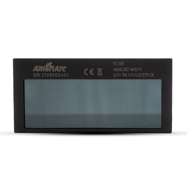 AMERIARC Auto Darkening Welding Lens 2x4 with High-Definition Clarity - Auto Dark Welding Lens Replacement for Welding Hoods & Helmets - Perfect for TIG Welding - Welding Shade Lens - (Shade 10)