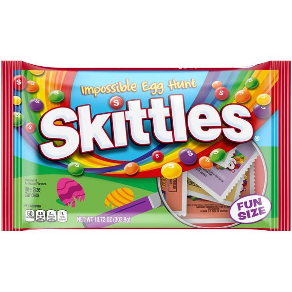 SKITTLES Original Easter Candy, Impossible Egg Hunt, 10.72 oz