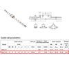 SIMAX3D MGN12H 350mm Linear Rail Guide MGN12 Linear Slide 8mm for 3D Printer and CNC Machine Upgrade