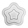 Silicone Mold Shaka Double Shakers 4 Types Pre-Cut with 2 Sheets 191 (2. Double Star)