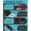 10 x 600V 50A Battery Connector Quick Connector Plug for Car Van Motorcycle Modes