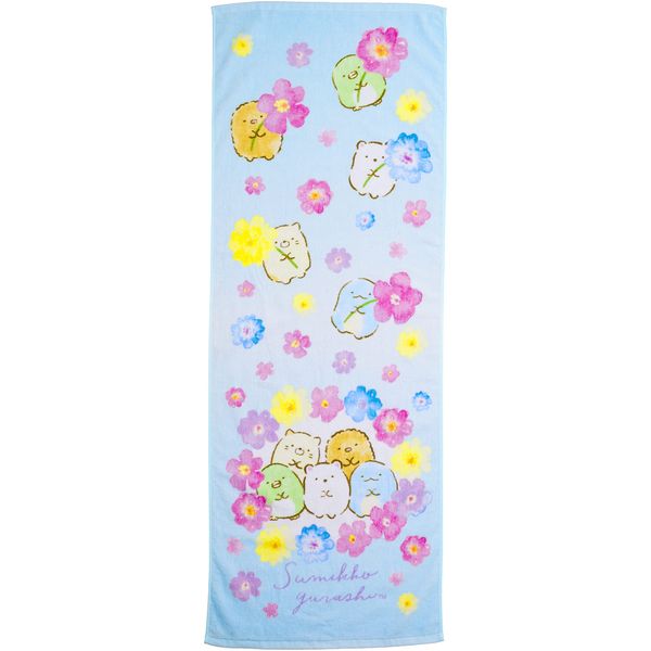 Marushin 6575016600 Bath Towel for Kids, Sumikko Gurashi, Beach, Sea, Pool, Summer