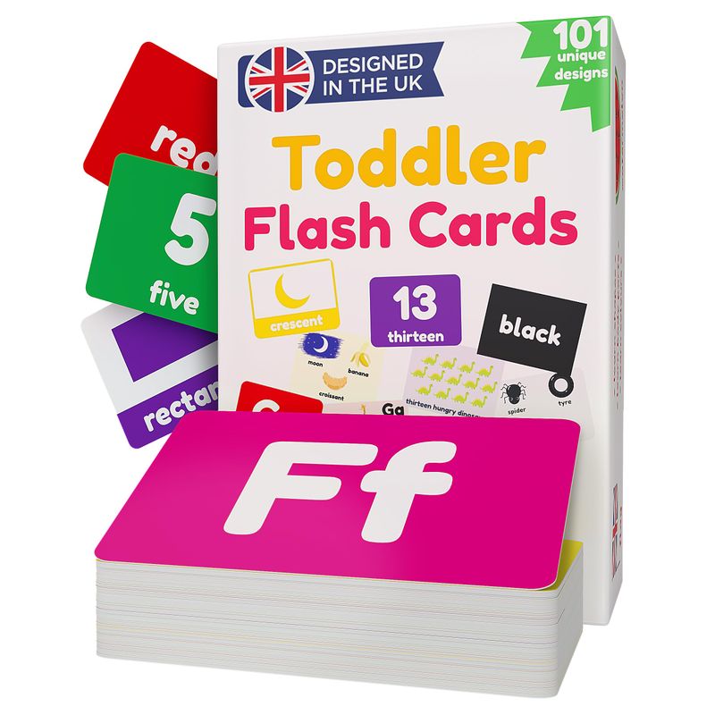 Flash Cards For Toddlers Age 1 2 3 | Toddler Baby Flashcards | Letters