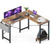 L-Shaped Gaming Desk Corner Computer Desk PC Laptop Study Table Workstation