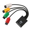 Wireless Controller Adapter for Switch, Bluetooth Controller Adapter Converter Support 4 Players Compatible with N64 Console, PS3, PS5, 8bitdo
