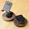 Smartphone Stand Adjustable, Adjustable Tilt, Height Adjustable, 360 Degree Rotation Foldable Smartphone Stand (Cherry)