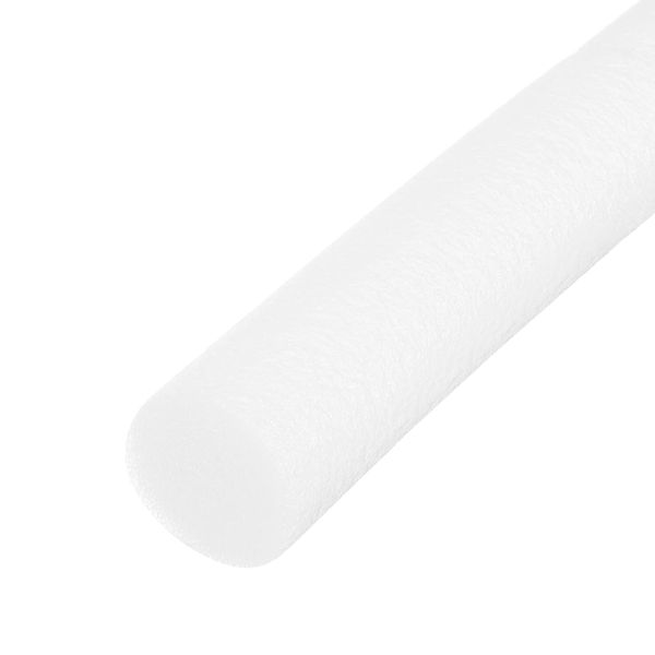 PATIKIL 60mm x 1M Backer Rod Gap Seam Foam Rope Caulk Crack Joint Filler Roll Seal Weather Strip for Home Construction Vehicles White