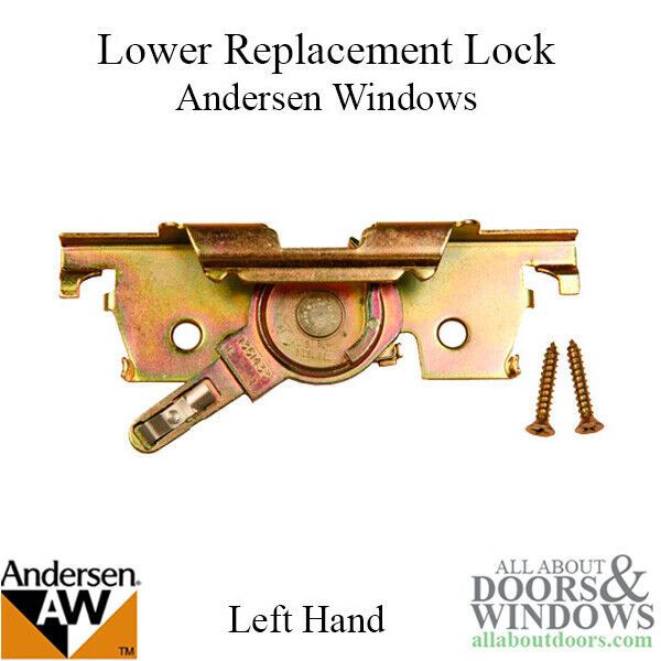 Andersen Window Lock For Casement Windows Left Hand Lower Window Lock