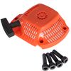 waltyotur 544287002 Pull Recoil Starter Assembly Replacement for 435 & 435E Chainsaw (with 4pc Screws)