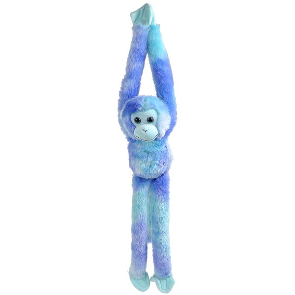 Wild Republic Vibe Brights Hanging Blue, Light and Sound, 20 inches, Gift for Kids, Plush Toy, Fill is Spun Recycled Water Bottles