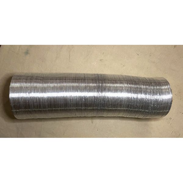 25FT EASY-STORE COMPRESSIBLE ACCORDION STYLE ALUMINUM AIR DUCT TUBING 4720DSHO