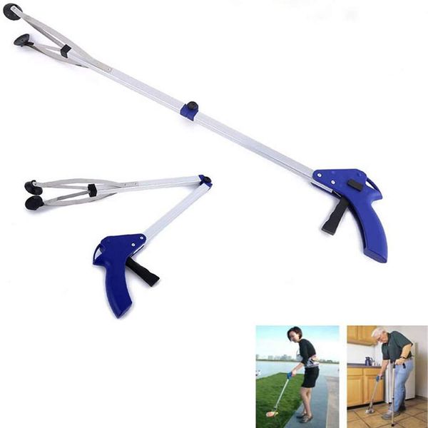 Classic home Litter Picker, Foldable Reacher Grabber Tool Pickup Tool Litter Grabber Picker Long Arm Rotating Gripper Reaching Aid Rubbish Pick Up Reaching Mobility Tool Handy Grabber for Disabled