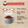 Organic Rainforest Blend Coffee Pods 80 Count Medium Dark Roast Keurig Compat...