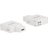 Delock Keystone Modul mit USB Type-C™ Ladebuchse 2,1 A weiß