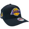 Mitchell & Ness NBA Classic Red Eazy Snapback Cap Los Angeles Lakers Black