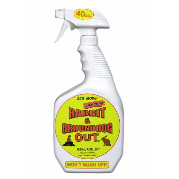 Rabbit & Groundhog Repellent: Rabbit Out 40oz Ready-to-Use