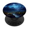 Starry Sky Mountains Night Landscape PopSockets Adhesive PopGrip