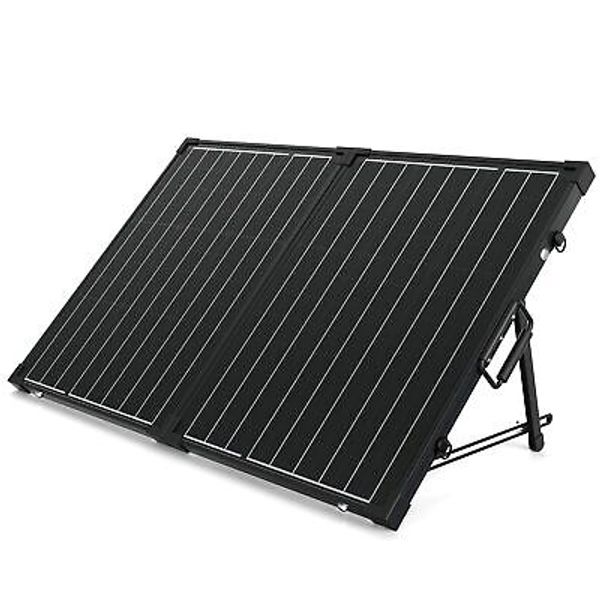 100W Portable Solar Panel Kit Expansion 100W Black