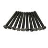 Black Nickel Flat Head Long Electrical Socket Switch Screws (20, 40mm)