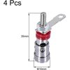  4Pcs Amplifier Terminal Connector Binding Post Push Quick Type 36Mm Sprin