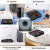 CD Player Portable Bluetooth Speaker Rechargeable Stereo Player for Home Travel