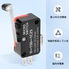 Micro Limit Switch, Micro Switch, Micro Switch, Stroke Switch, SPDT Micro Limit Switch, Long Straight Hinge Lever, Great for Appliances, Instruments, Electronics (10PCS V-156-1C25)