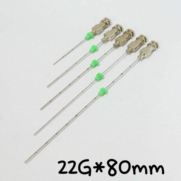 Block Needle (Nerve Block) 22GX80mm Disposable Metal Needle Acupuncture Needle