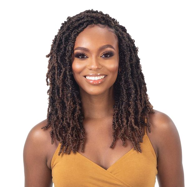 FreeTress Crochet Braids Butterfly Loc 12" (3-pack, 1B)