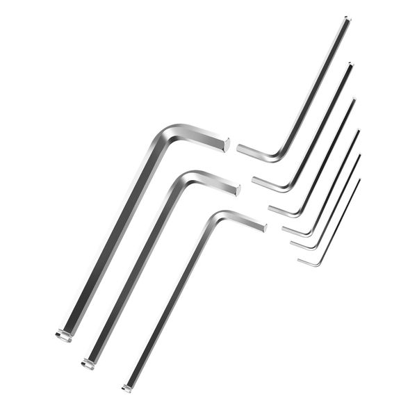 ROTATION Hex Wrench Set, Ball Point, L-Type Wrench, 9 Piece Set (mm)