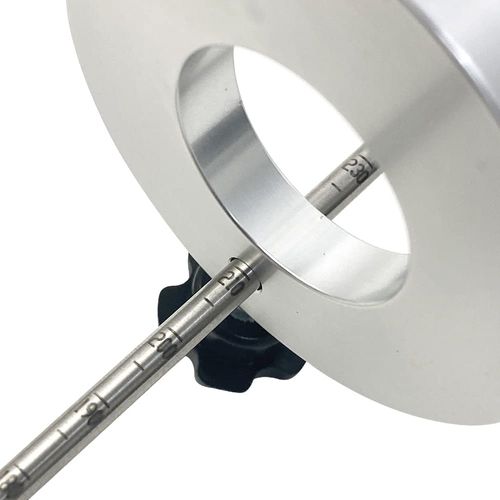 Pit Posse Fork Oil Syringe Level Gauge Motorcycle Tool – 60 Milliliter Capacity – Comes with Adjustable Ring – Durable – Easy to Use
