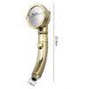 RV Shower Head 3 Modes On Off Switch Camper Water Saving & High Pressure Gold