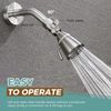 Brushed Nickel Shower Valve 1/2 Ips Adjustable Flow Easy Install Durable Design