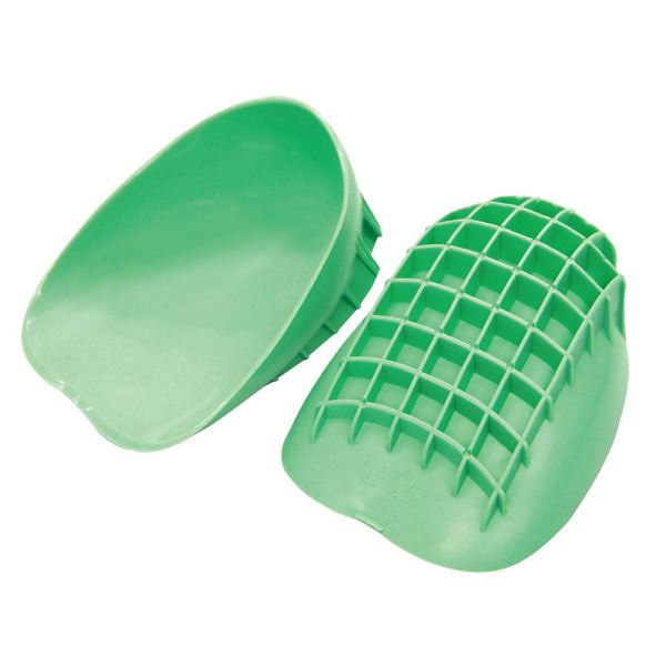 Mueller Pro Heel Cups, Green, Regular