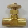 Flowbar Brass Double Female Needle Valve MVFW-01S 1/8