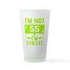 CafePress Cybersecurity Programmer Not 55Th B Pint Glass, 16 oz. Drinking Glass