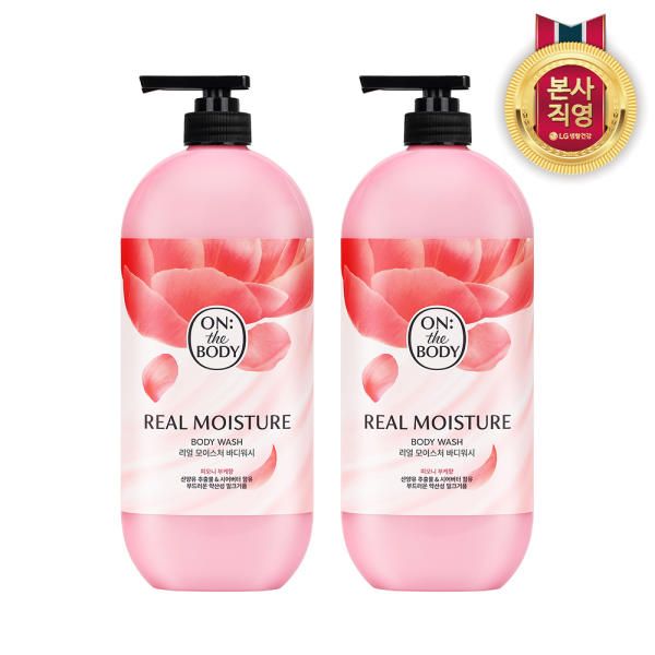 [LG Household &amp; Health Care] On the Body Real Moisture Peony Body Wash 900G