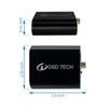 DSD TECH SH-AC01A 2 IN 3 OUT Optical Audio Splitter Support SPDIF Coaxial Input