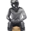 FASTHOUSE Carbon Method Long Sleeve Jersey (Gray/Black, Large)