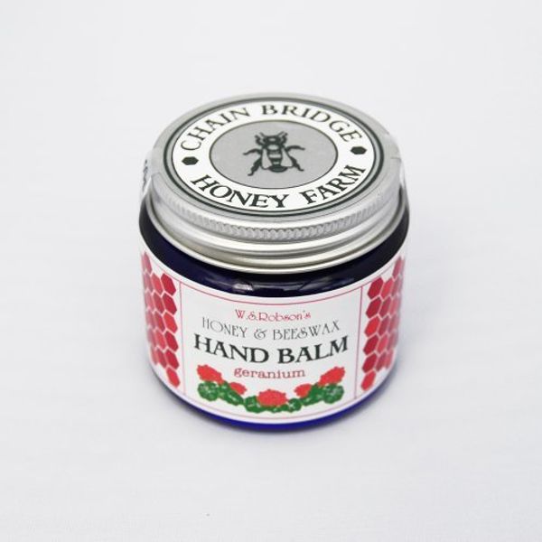 Honey & Beeswax Natural Hand Balm (Geranium) 50g