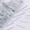 Glarks 555 Piece Heavy Duty Galvanised Steel Cotter Pin Assortment Kit Silver Cotter Pins