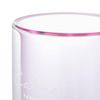 Francfranc Franc Straight Double Wall Glass, Pink