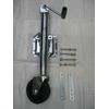 Side Winding Caravan Trailer Wheel with Swivel Fixing Bracket (Heavy Duty Sidewinder Handle)