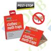 Pest Stop CLOTHES MOTH TRAPS 2 Pack NO ODOUR Wardrobe Sticky Catcher Easy use