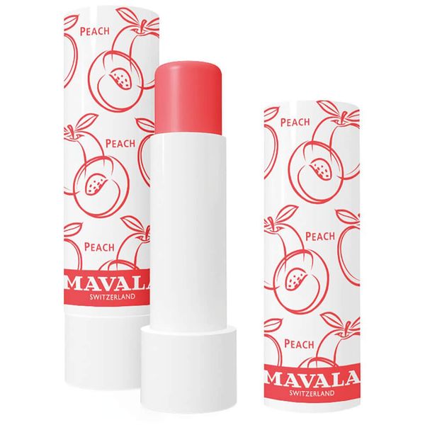 Mavala Tinted Lip Balm Peach, 0.15 Fl Oz