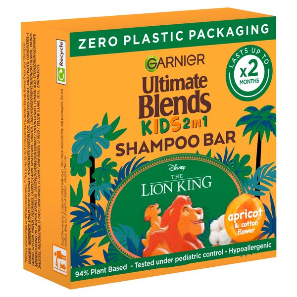 Garnier Ultimate Blends Core Kids Apricot 60g shampoo bar
