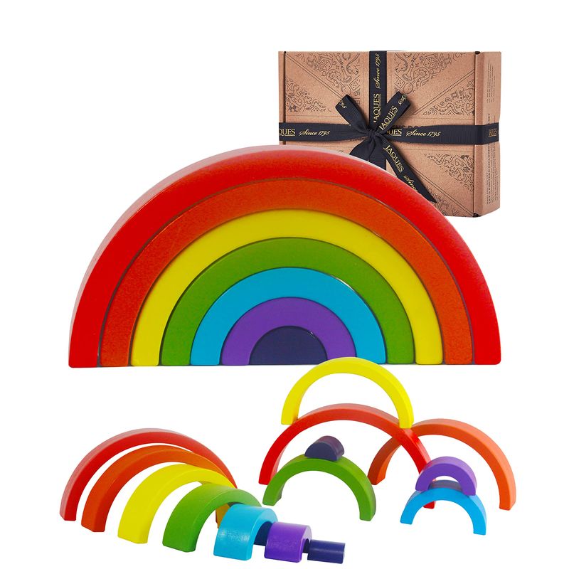 Jaques of London Montessori Toys for 1 Year Old | Rainbow Stacking Toys ...