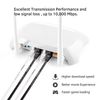 Cat 7 Ethernet Cable 3 ft 6 Pack (Highest Speed Cable) Cat7 Flat Shielded Ethernet Patch Cables - Internet Cable for Modem, Router, LAN, Computer - Compatible with Cat 5e, Cat 6 Network