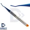 Dental PDL Luxating Root Elevators Set of 7 Straight Angled Spade Serrated Tips