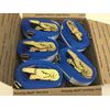 (10) 2" x 20' Blue Interior Van Strap Ratchet Assembly with E-Track Fitting